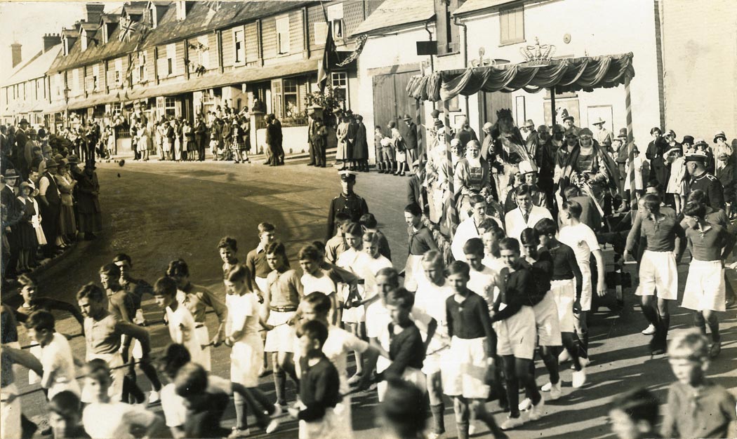 Salisbury Infirmary Carnival street procession, 1930