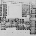 Architect plan for ground floor Infirmary 1930s