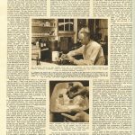 Newspaper article with images of Common Cold Unit research