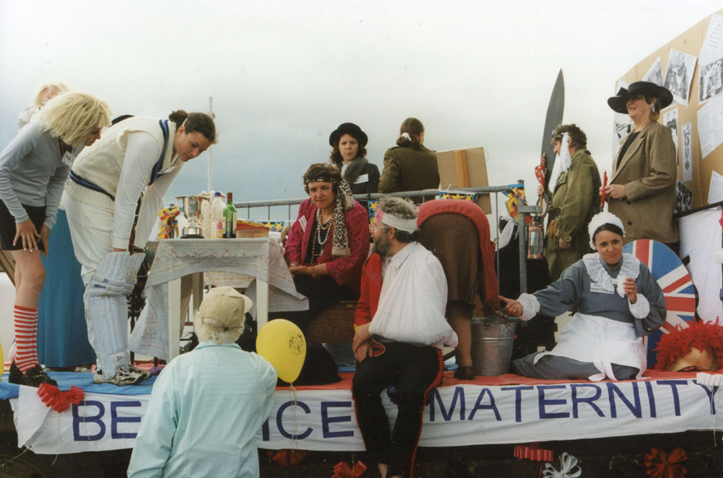 Beatrice Ward carnival float, Salisbury c.1980s/90s