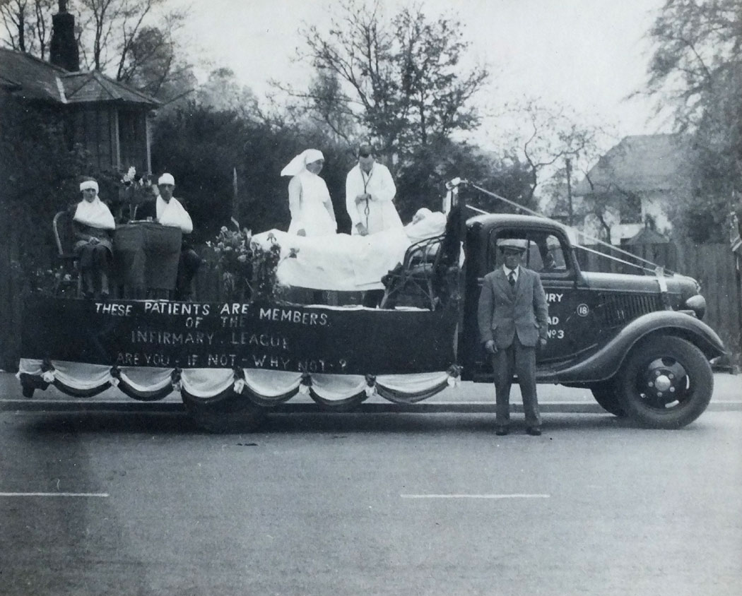 Salisbury carnival float 1937