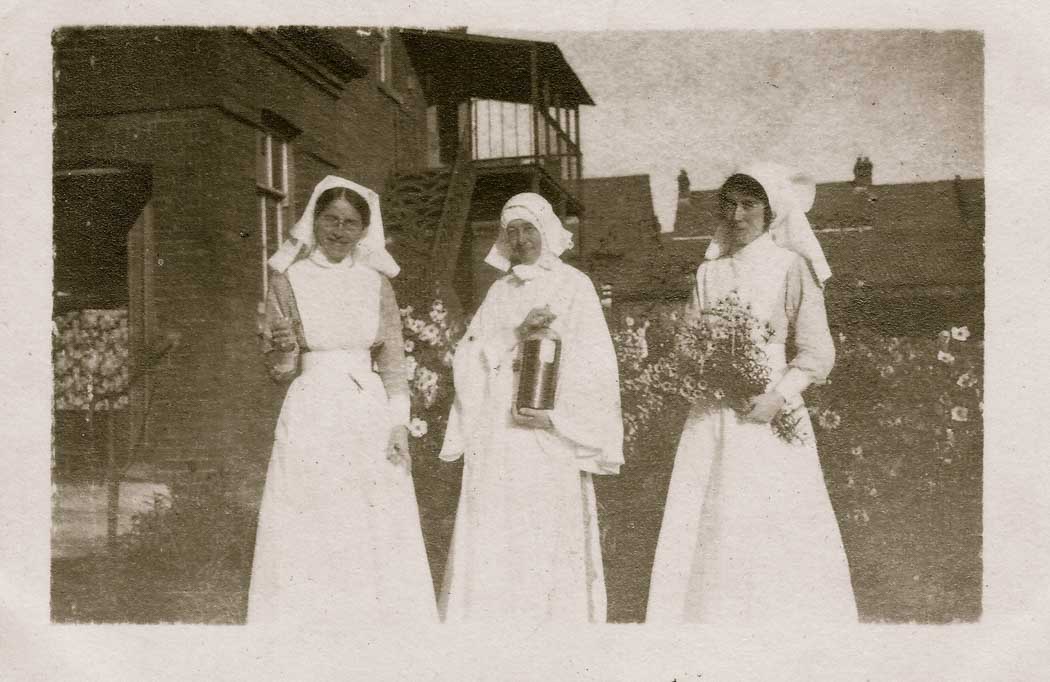 Sisters Slocock and Nurse Hodges