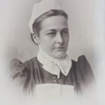 Edith in nurse uniform