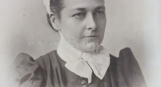 Edith in nurse uniform