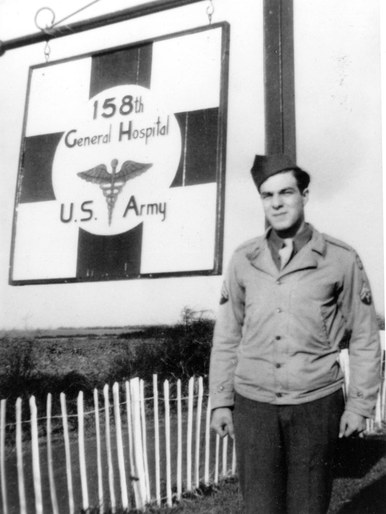 Edward Izzo, 158th General Hospital, 1940s