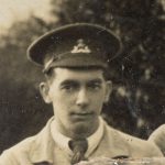 Soldier with cap badge visible