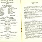 Hospital Annual Report listing Louis Greville as Chairman, 1915