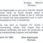 Typed version of Nightingale letter, 24 Mar 1862