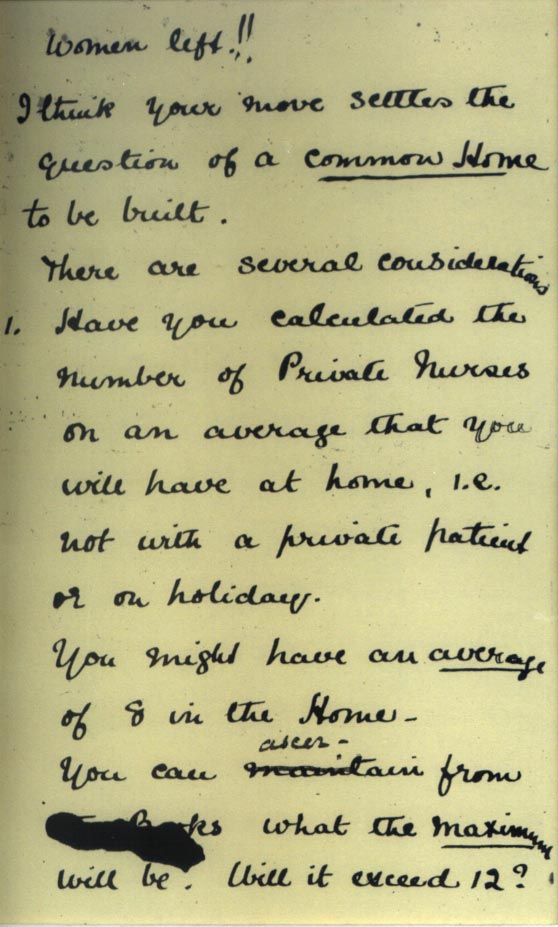 Letter from Florence Nightingale dated 15 Nov 1896, page 3