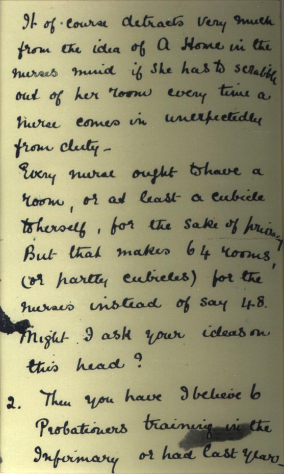 Letter from Florence Nightingale dated 15 Nov 1896, page 4