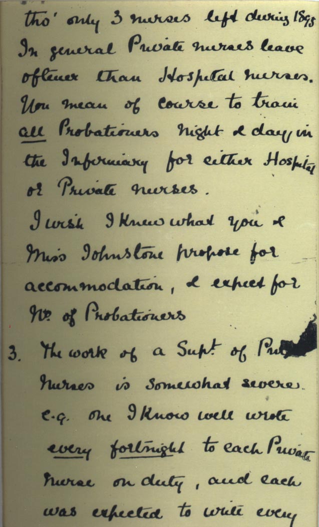 Letter from Florence Nightingale dated 15 Nov 1896, page 5