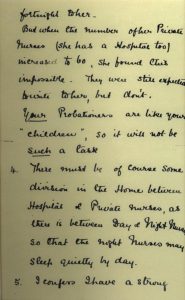 Letter from Florence Nightingale,15 Nov 1896, page 6