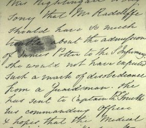 Letter from Florence Nightingale, 24 Mar 1862, page1