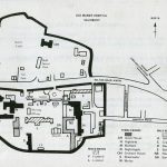 map of layout of Old Manor Hospital site