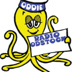 Colour illustration of yellow octopus named oddie with hat